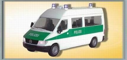 Mercedes Benz Sprinter bus "Police"<br /><a href='images/pictures/Viessmann/3230.jpg' target='_blank'>Full size image</a>
